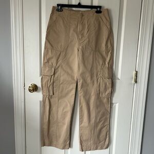Abercrombie & Fitch Tan Straight Leg Pants